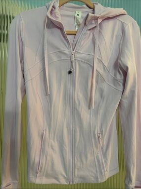 lululemon athletica Light Pink Zip-Up Hoodie
